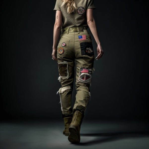 Woodland Camo Pathwork Pants