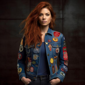 Denim Glam Jacket